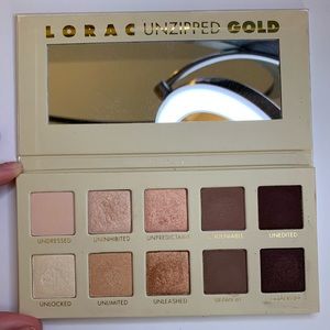 Lorac Unzipped Gold Palette